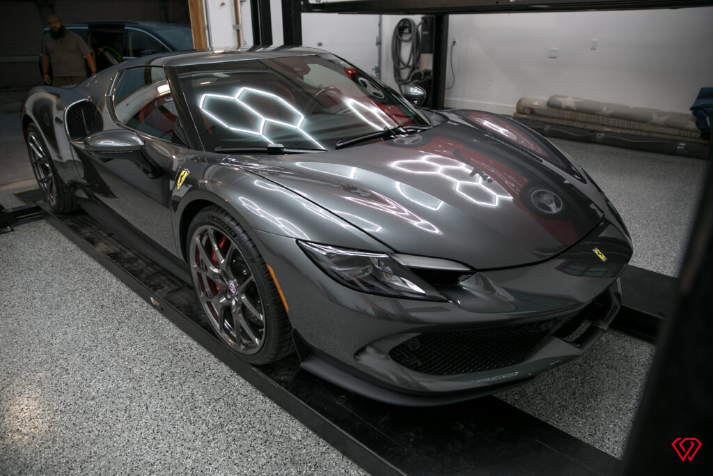 paint protection film on 296 ferrari in west palm beach fl