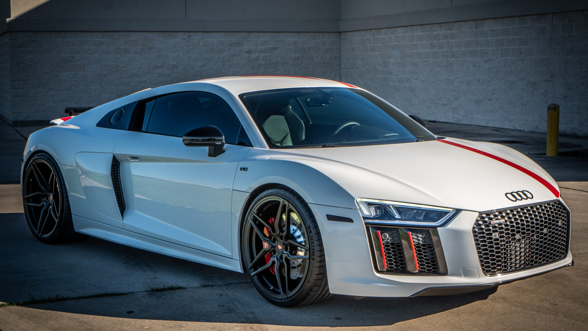 Audi r8 with ceramic pro ceramic coating in west palm beach florida