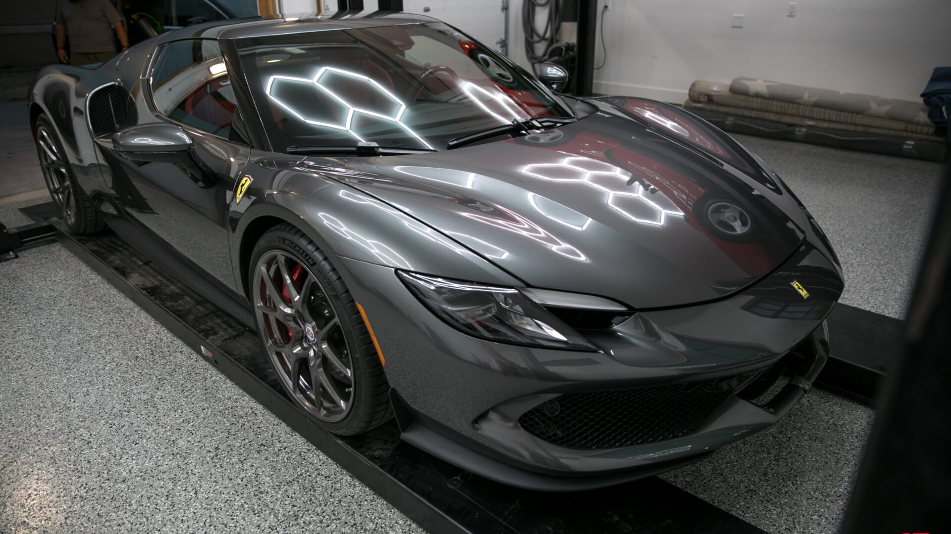 paint protection film on 296 ferrari in west palm beach fl